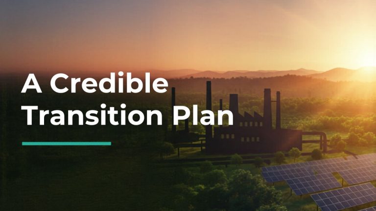 Credible Transition Plan