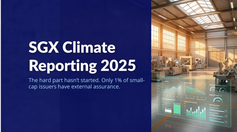 SGX Climate Reporting