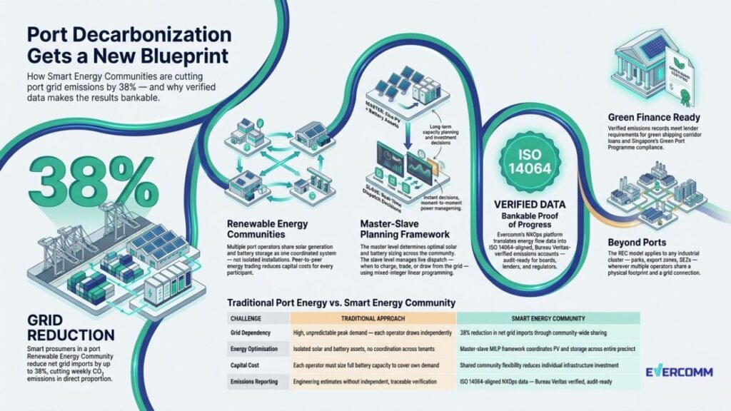 Port Decarbonization Infographic